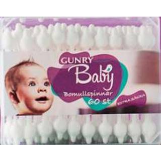Gunry Baby Safety Cotton Buds 60 stk