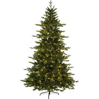 Star Trading Larvik Juletræ Med Led 180 Cm - Juletræer Grøn - 608-64