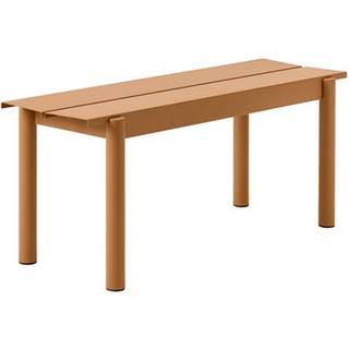 Muuto Linear Steel Bænk Sort 110 X 34 cm