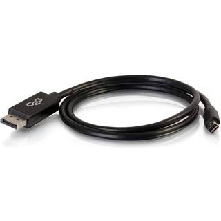 C2G 2m Mini DisplayPort to DisplayPort Adapter Cable 4K UHD - Black - DisplayPort cable - 2 m