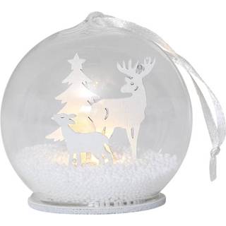 Star Trading - Table Decoration Fauna - White - 9 cm