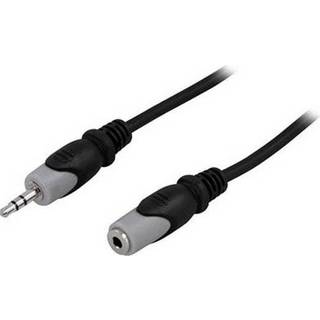 DELTACO Mini1ck (AUX 3.5mm) Forlænger 10M han/hun