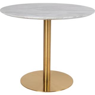 Nadal - Spisebord i marmor laminat og messing