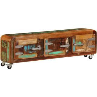 tv-skab 120x30x37 cm massivt genbrugstræ