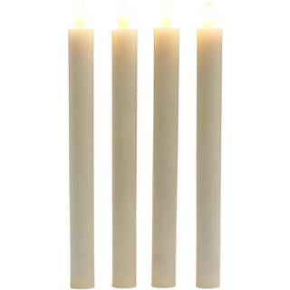 LED-stearinlys kronelys 4 stk.