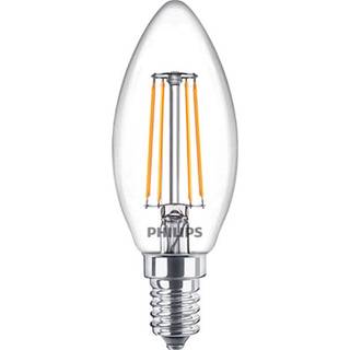 Philips LEDClassic Kerte Filament 40W E14 varm hvid klar ikke dæmpbar 2-stk - 8718699664909 ✓ På lager - klar til levering og afhentning
