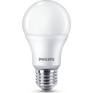 Philips LED 60W Standard E27 Varm hvid forsted 4-discount stkke - 8718696829974 ✓ På lager - klar til levering og afhentning