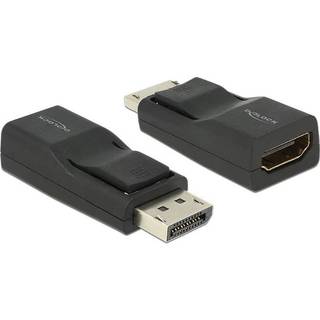 DELOCK Displayport/HDMI Displayport HDMI - (Fjernlager - levering  2-4 døgn!!)