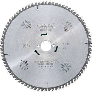 Metabo 4007430176509 - 628083000 Rundsavklinge multi cut, kvalitet professional, til semistationære rundsav