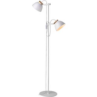 Århus Gulvlampe 2 Armet Ø18 - Hvid - Halo Design