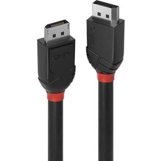 Lindy Black DisplayPort 1.2 kabel (4K@60 Hz) | 1 meter | PRIS-MATCH