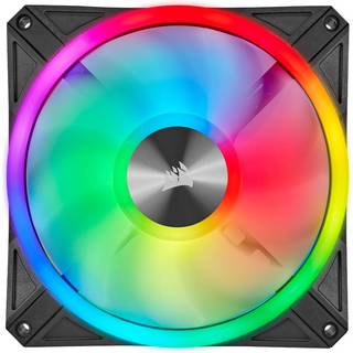 Corsair iCUE QL140 RGB - White - Kabinet køler - 140mm - Hvid med RGB - 26 dBA
