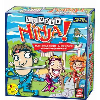 WOW Nummer Ninja Brætspil