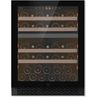 Pevino Majestic 39 flasker - 2 zoner - Sort glasfront