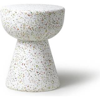 HKliving Terrazzo sidebord Ø35 cm Terrazzo multicolour