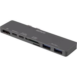 Dobbelt USB-C-dockingstation til MacBook Pro 2016, Thunderbolt 3, 100W USB