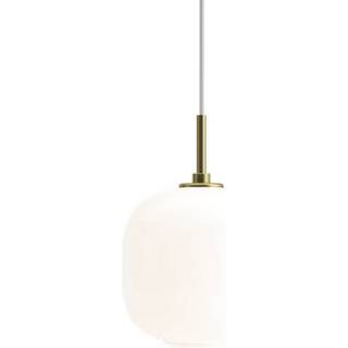 VL45 Radiohus Ø17,5 pendel, messing/opal