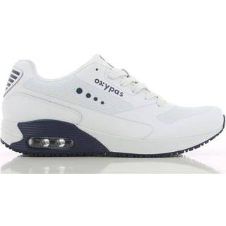 OXYPAS Justin Navyblå/hvid Job-/fritidssko EN ISO 20347:2012 O1 SRC ESD Str. 43