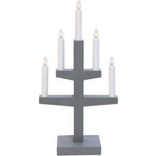 Star Trading - Advent Candlestick Trapper - Brown - 46 cm