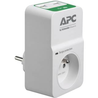 APC PM1WU2-FR overspændingsbeskytter Hvid 1 AC stikkontakt(er) 230 V