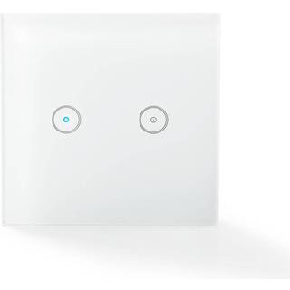 Nedis SmartLife vægkontakt, Wi-Fi | (Dobbelt )