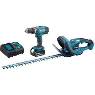 Makita kombokit m/2 maskiner DLX2113 18V 3,0Ah u/kuffert m/akku + lader