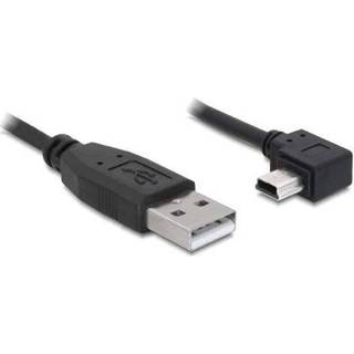 Delock USB-A han 2.0 til Mini-B han vinklet - 5 m