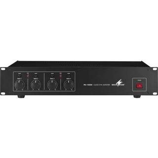 Monacor PA-1450D Multikanals effektforstærker (4x50W 4 Ohm) | PRIS-MATCH