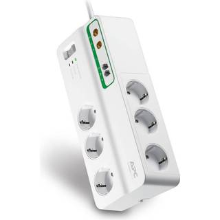 APC Home/Office SurgeArrest 6 Outlets with Phone and Coax Protection 230V France