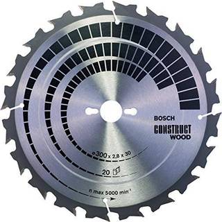 BOSCH Rundsavsklinge Construct Wood 300 x 30 x 2,8 mm; 20