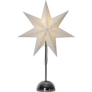 Star Trading - Christmas Star - Star til fods Lottie - Chrome - 55 cm