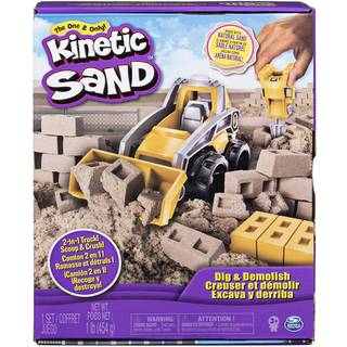 Kinetic sand - sæt med gravko og værktøj (På lager i varehus)