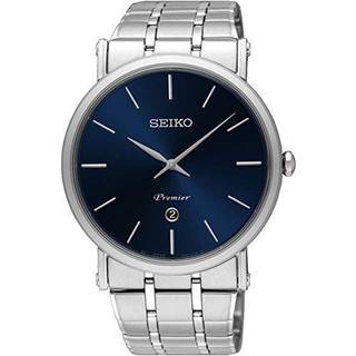 Seiko SKP399P1 Premier Blå/Stål Ø40.7 mm