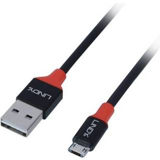 Lindy Anthra line USB 2.0 kabel (USB type A - Micro-B) | 1 meter | PRIS-MATCH