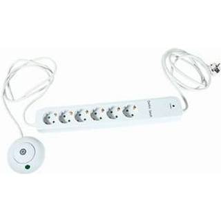 REV Multiple Socket Outlet 6-fold 1,5m with Foot Switch