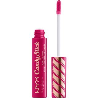 NYX Professional Makeup Candy Slick Glowy Lip Color Gloss - Jelly Bean Dream (Hot Pink)