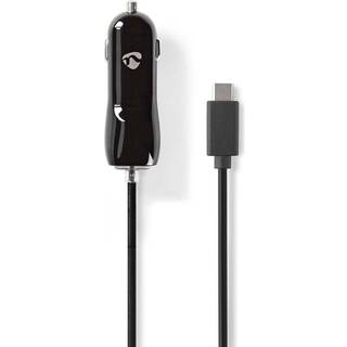 Nedis Biloplader | 15 W | 1x 3.0 A | Antal output: 1 | USB-C™ (Fixed) kabel | 1.00 m | Single Voltage Output