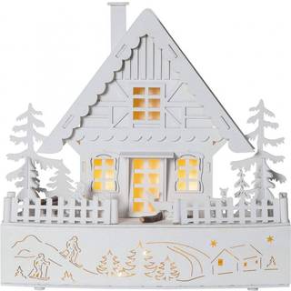 Star Trading - Advent Candlestick Trier - Nature - 28 cm