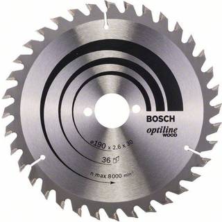 Bosch Rundsavsklinge Optiline Wood
