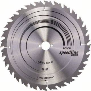 Bosch Rundsavsklinge Speedline Wood