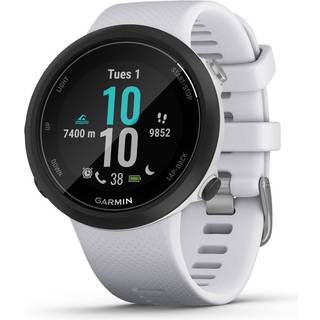 Garmin Swim 2 Ur Sølv / Hvid hvid