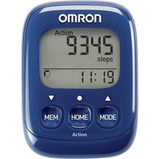 Omron HJ325-EBK Sort 3D Walking Style IV skridttæller skridttæller