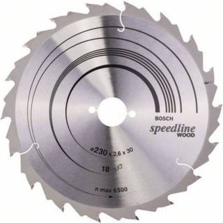BOSCH Rundsavsklinge Speedline Wood 230 x 30 x 2,4 mm, 18