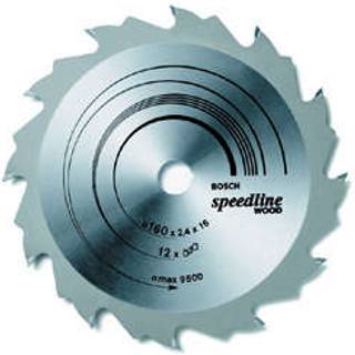 BOSCH Rundsavsklinge Speedline Wood 190 x 30 x 2,4 mm, 12