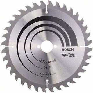 Bosch Rundsavsklinge.optiline 230x2,8x30 Mm 36 Tdr - 2608640628