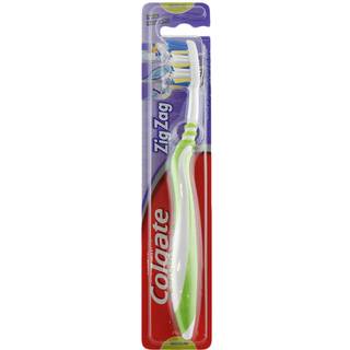 Colgate Zigzag Tandbørste - Medium - Blå