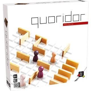 Quoridor IQ-strategispil i træ - Gigamic - Fra 8 år.
