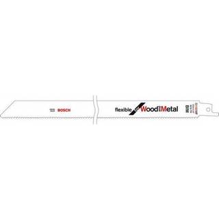 Bosch Accessories 2608656022 Bajonetsavklinge S 1222 VF Flexible for Wood and Metal Savbladslængde 300 mm 5 stk