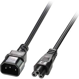 LINDY IEC-Netzkabel C14 an C5 3m