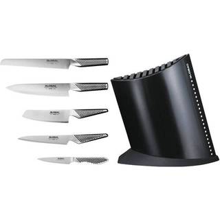 Knivsæt med knivblok Hvid